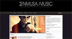 Desktop Screenshot of enmusamusic.com