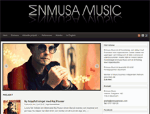 Tablet Screenshot of enmusamusic.com